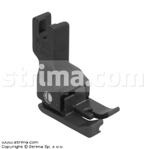 Stopka pokryta PTFE wyrównawcza (kompensacyjna) lewa 2,0mm