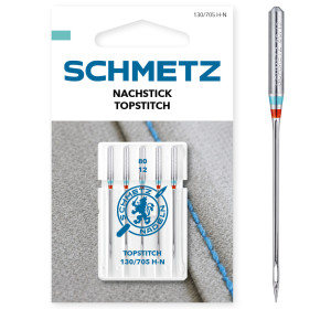 Igły SCHMETZ do maszyn domowych, 5szt. 5x80 - Schmetz