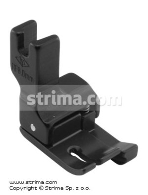 Stopka pokryta PTFE wyrównawcza (kompensacyjna) prawa 8,0mm