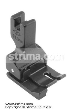 Stopka pokryta PTFE wyrównawcza (kompensacyjna) lewa 8,0mm