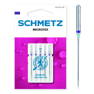 Igły do jedwabiu i mikrofazy SCHMETZ do maszyn domowych, 5szt. 5x60 - Schmetz