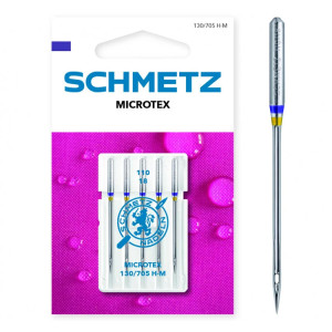 Igły do jedwabiu i mikrofazy SCHMETZ do maszyn domowych, 5szt.x110 - Schmetz