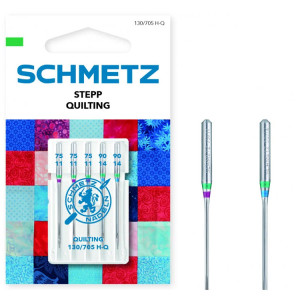 Igły do pikowania i patchworków SCHMETZ do maszyn domowych, 5szt. 3x75, 2x90 - Schmetz