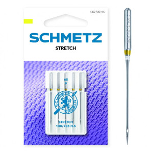 Igły do stretchu i dzianin SCHMETZ do maszyn domowych, 5szt.x65 - Schmetz