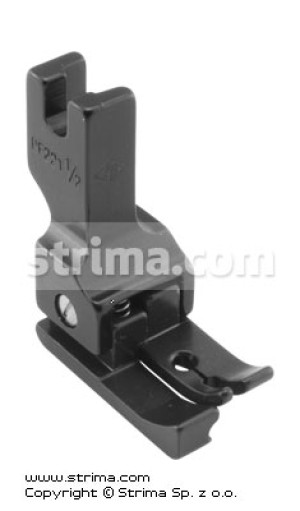 Stopka pokryta PTFE wyrównawcza (kompensacyjna) lewa 2,4mm do delikatnych dzianin