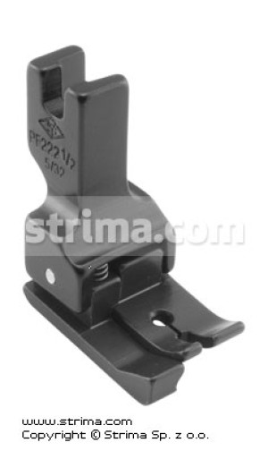 Stopka pokryta PTFE wyrównawcza (kompensacyjna) lewa 4,0mm do delikatnych dzianin
