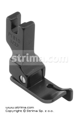 Stopka pokryta PTFE z prowadnikiem krawędziowym prawym 0,8mm