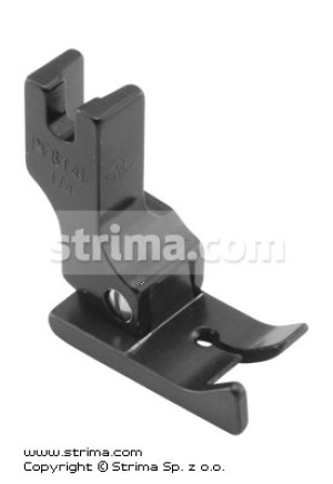Stopka pokryta PTFE z prowadnikiem krawędziowym lewym 6,4mm