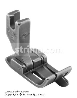 Stopka do transportu igłowego z liniałem prawym 6,4mm