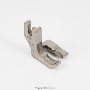 Stopka krocząca do wszywania kedry 1/4" (6,4mm), zewnętrzna, podwójna, do stebnówek Zoje ZJ0303, Juki DU-1181N, Siruba YF616 i Mitsubishi DY-350, Texi Walker