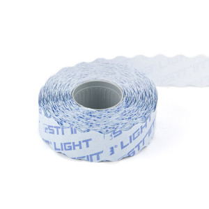 Etykieta do numeratora 22x12 mm biała, rolka 1500 szt.