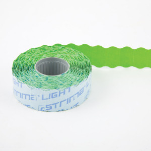 Etykieta do numeratora 22x12 mm zielona, rolka 1500 szt.