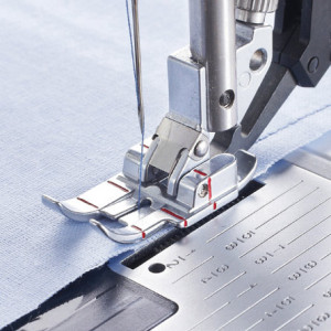 Stopka szybkowymienna (zatrzaskowa) do patchworku 1/4" (6 mm), do maszyn Pfaff z systemem IDT - Pfaff