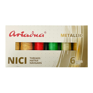 Nici Ariadna metalizowane, Silva 30N/150m 2kol. Silva 40N/250m 4 kol. - Ariadna