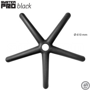 Podstawa poliamidowa, zbrojona BLACK - SystemPro