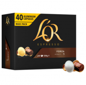 400 Capsules L' Or Espresso Forza Compatible Nespresso   Aluminium