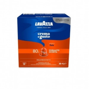 240 Lavazza Crema Gusto Forte Kaffeekapseln Aluminium Kompatibel Mit Nespresso