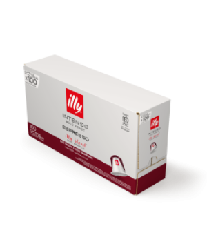 200 Illy Intenso Kaffeekapseln Aus Aluminium, Kompatibel Mit Nespresso
