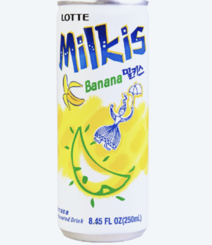 Milkis bananowy napój mleczny Lotte 250 ml