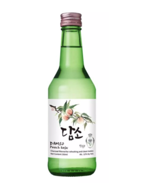Soju brzoskwinia napój koreański Damso 350 ml