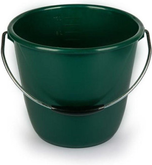 St&ouml;ckli Schweizer Wassereimer 10 Liter gr&uuml;n