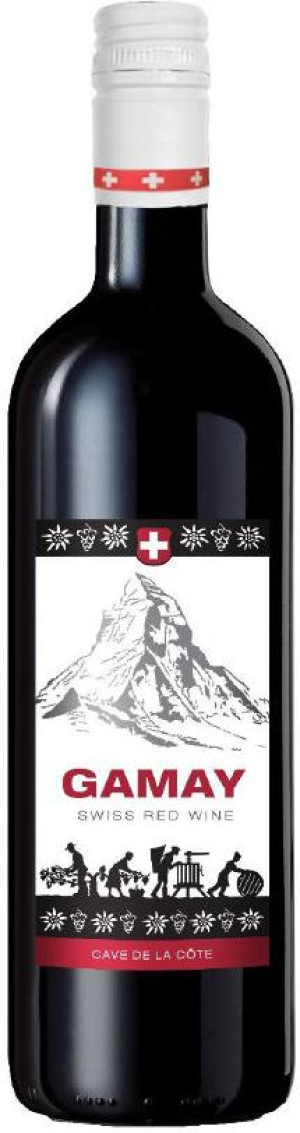 Cave de La C&ocirc;te Gamay Suisse 0,75 l