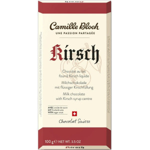 Camille Bloch Milchschokolade Kirsch mit Zuckerkruste 100g