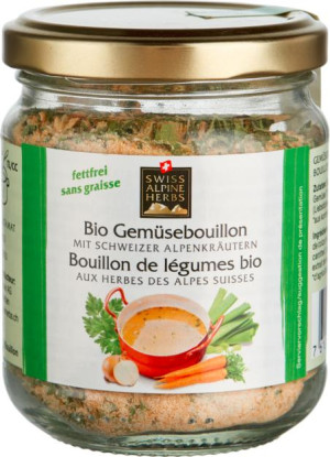 Swiss Alpine Herbs Bio Gem&uuml;sebouillion vegan 140g