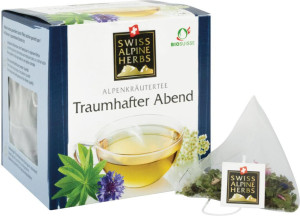 Swiss Alpine Herbs Bio Tee Traumhafter Abend 14 x 1g