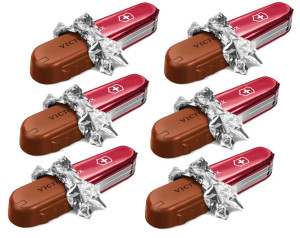 Felchlin 6 x Victorinox Chocolate Knife 28g