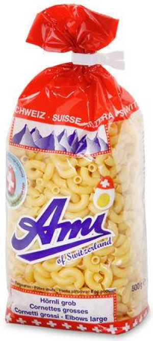 AMI of Switzerland H&ouml;rnli grob 3Ei Nudeln 500g