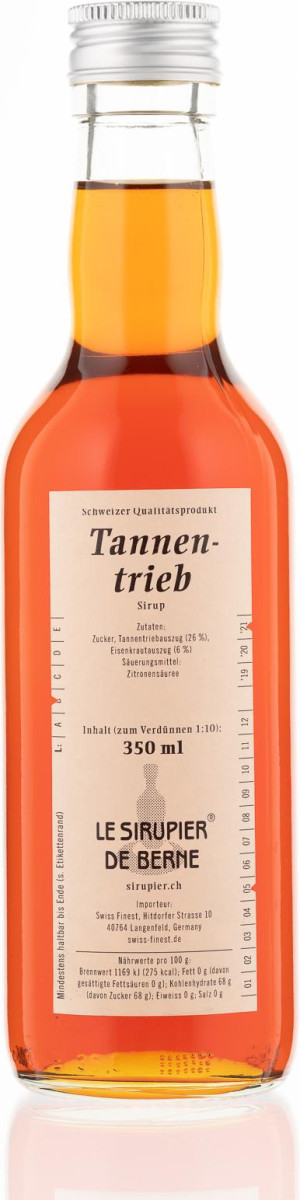 Le Sirupier de Berne Tannentrieb Sirup 0,35 l