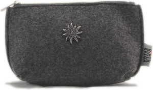 Birth Gramm Kosmetik-Etui Filz grau Edelweiss