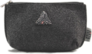Birth Gramm Kosmetik-Etui Filz grau Matterhorn