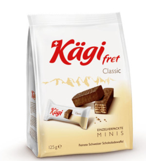 K&auml;gi fret mini Classic Schokoladenwaffel 125g