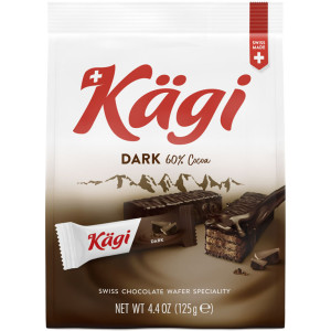 K&auml;gi Dark mini Schokoladenwaffel 125g
