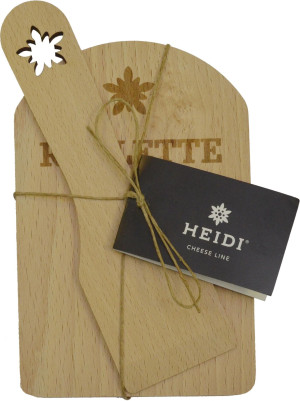 Heidi Cheese Line Edelweiss Brettchen Set