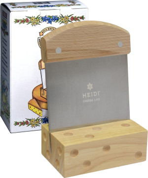 Heidi Cheese Line K&auml;seschaufel mit St&auml;nder aus Holz