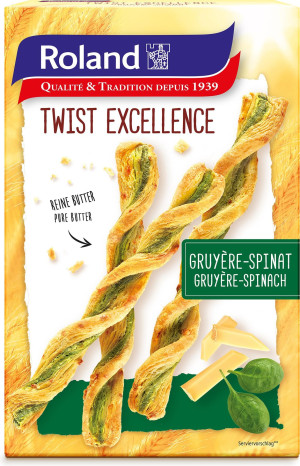 Roland Swiss Ap&eacute;ro Gruy&egrave;re-Spinat 100g