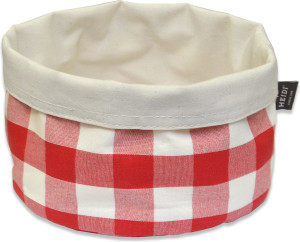 Heidi Cheese Line Brotkorb rot Vichy