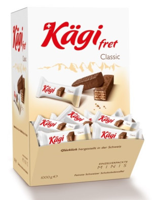 K&auml;gi fret mini Schokoladenwaffel Dispenser 1kg