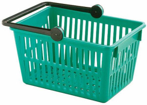 St&ouml;ckli Schweizer Einkaufskorb gr&uuml;n