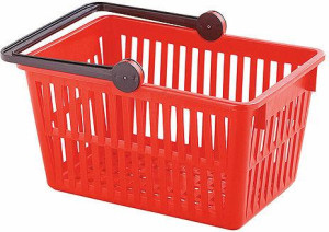 St&ouml;ckli Schweizer Einkaufskorb rot