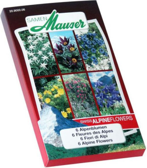 Samen Mauser Swiss Alpine Flowers Blumensamen