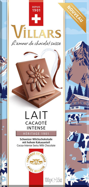 Villars Milchschokolade Intense 100g