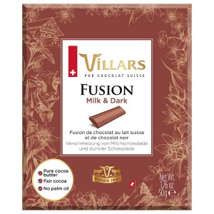 Villars Pure Fusion Schokolade 50g