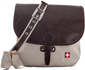 Karlen Swiss Handtasche Schwingerstoff &amp; Leder