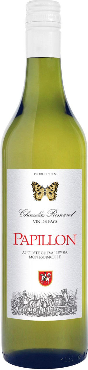 Cave de La C&ocirc;te Papillon Chasselas Romand 0,75 l