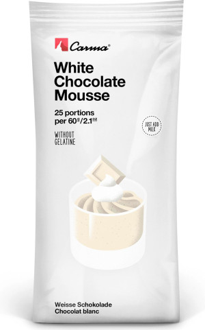 Carma Mousse au Chocolat Blanc 500g