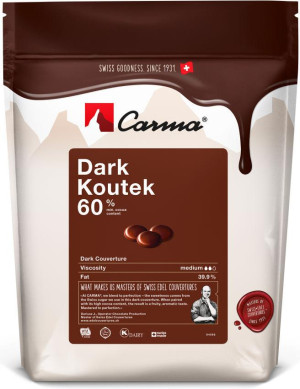 Carma Schokoladenfondue Dunkel 250g